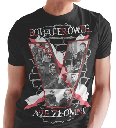 koszulka- BOHATEROWIE NIEZŁOMNI